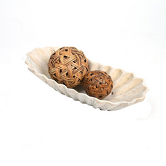 Brookstone Dish Travertine