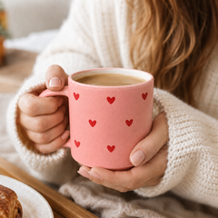 All Pink Hearts Mug