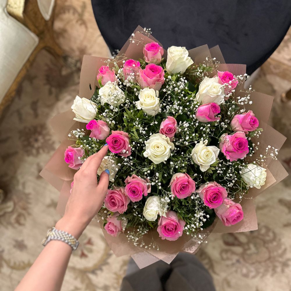 Imported Rose Bouquet - TCS SentimentsExpress