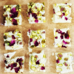 Rose & Pistachio Fudge - 250gms by Karachi Fudge Company