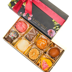 Assorted Mix Mithai Black Flora - 8 Pcs