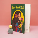Love Yourself First - Hand Painted Diary