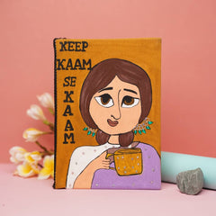 Keep Kaam - Hand Painted Diary