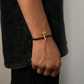 Rope Initial Bracelet