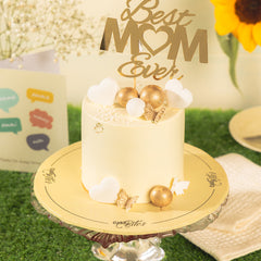 Mother's Day Caramel Cake