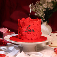 Marble Heart Cake - 3 Lbs