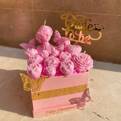 Bridal to be Candle Bouquet