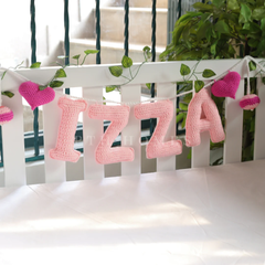 Crochet Alphabet Garland