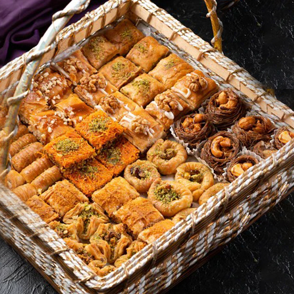 Arabian Special 2 Kg Basket by Arabian Delights - TCS SentimentsExpress