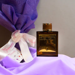Zarar with Purple Bouquet Twist for him - TCS SentimentsExpress