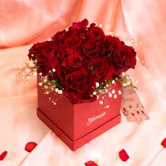 Red Radiance Basket - TCS SentimentsExpress