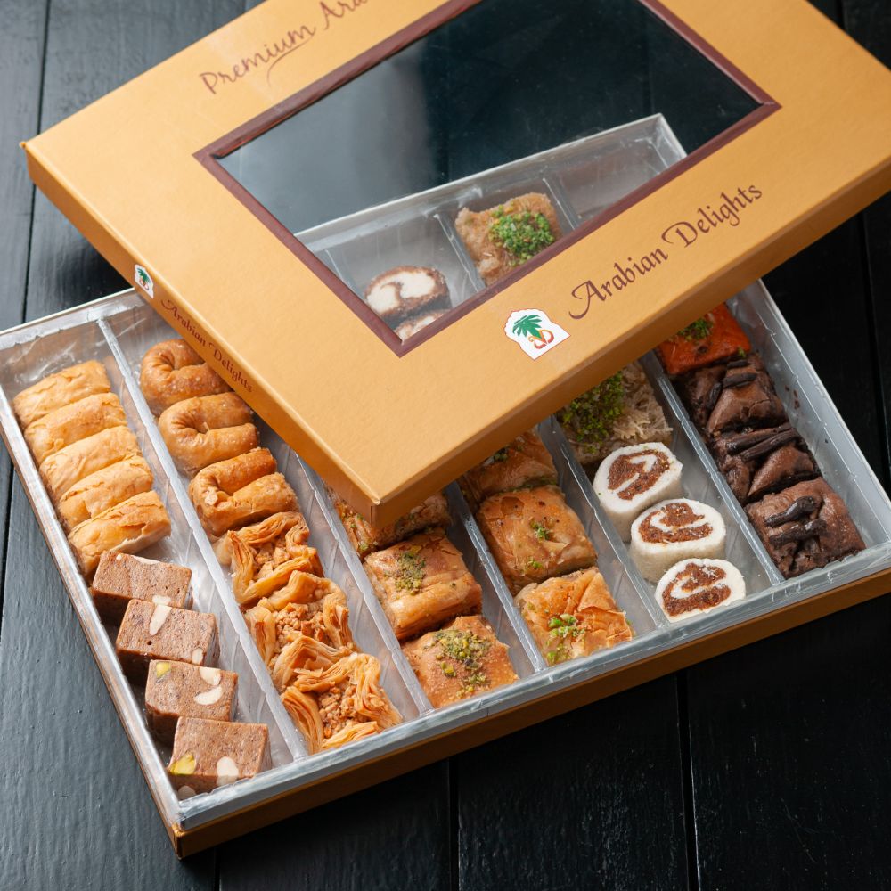 Arabian Classic Box Mix Sweets by Arabian Delight - TCS SentimentsExpress