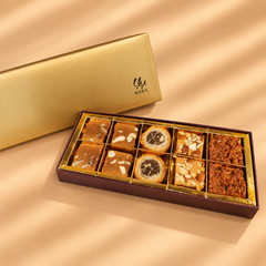 Delightful Mix Halwajaat box by Baba Sweets & Bakers