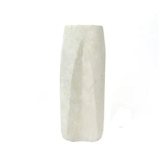 Fluted Vase Travertine