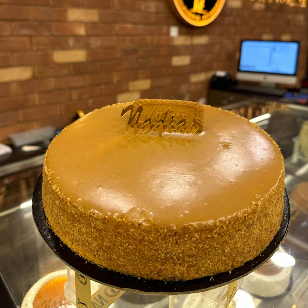 Lotus Biscoff Cake - TCS Sentiments Express