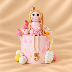Little Princess Theme Cake 3 Lbs