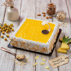 Pineapple Square Cake 4 LBS