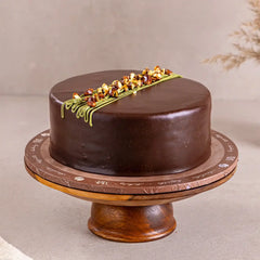 Kunafa Pistachio Chocolate Cake