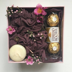 Eid Hijab Gift Box with Ferrero Rocher