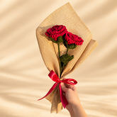 Red Riding Hood - Crochet Bouquet