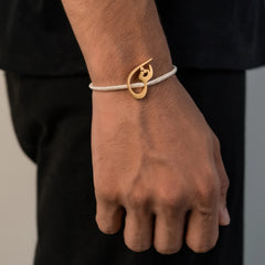 Rope Initial Bracelet