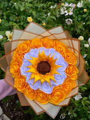 Silk Sunflower Bliss Bunch - TCS SentimentsExpress