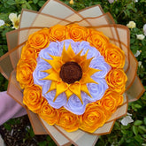 Silk Sunflower Bliss Bunch - TCS SentimentsExpress