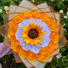 Silk Sunflower Bliss Bunch - TCS SentimentsExpress