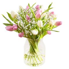 Soft Serenity Tulip Bouquet