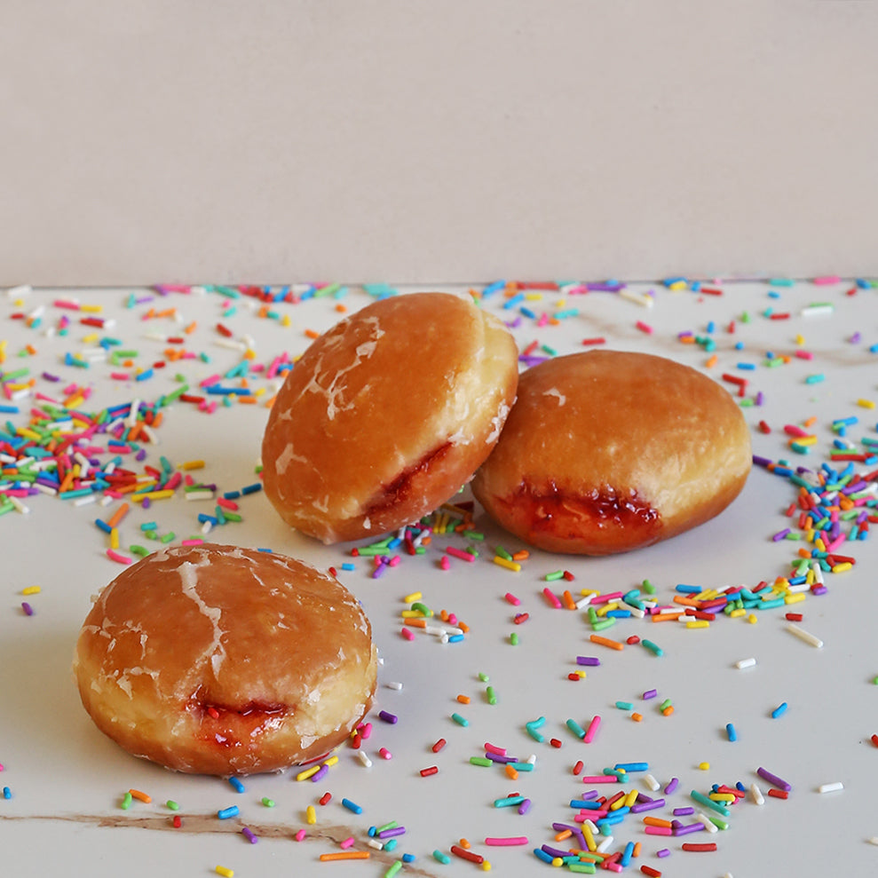 Mini Strawberry Donuts by Coffee Planet - TCS SentimentsExpress