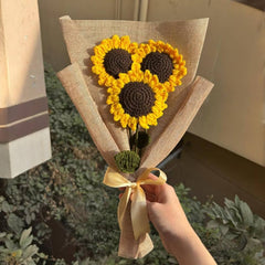 Sunny Blooms - Crochet Bouquet - TCS SentimentsExpress