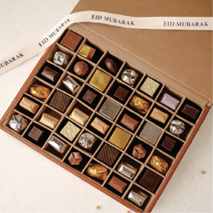 Tan Leather Box of 42 Pcs