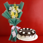 A Slice of Bliss with Bouquet Beauty - TCS SentimentsExpress