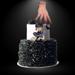 Wednesday Theme Cake 3 Lbs