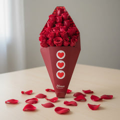 Roses in a Cone