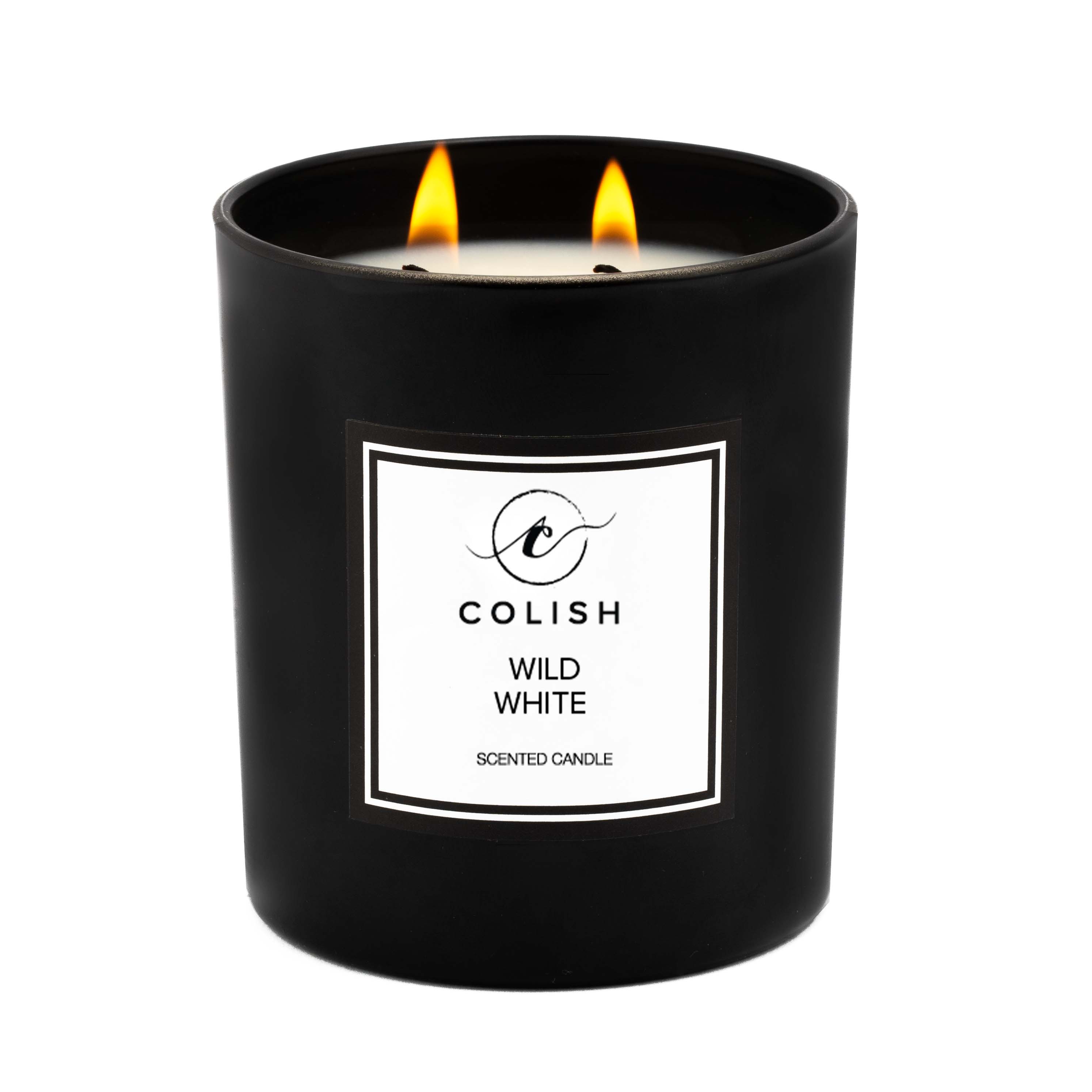 Wild White 230GM Scented Candle - TCS Sentiments Express