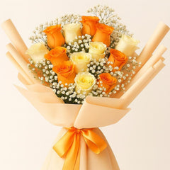 Amber & Ivory Bouquet