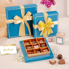 Classic Teal Box 9 Pcs by Lals - TCS SentimentsExpress