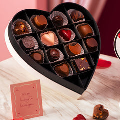 Heart-Shaped Ivory Noir