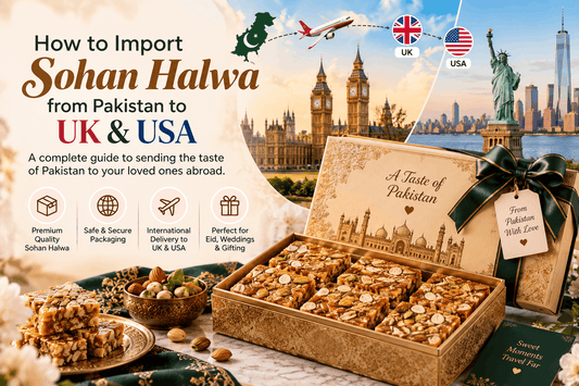 How to Import Sohan Halwa from Pakistan to UK & USA