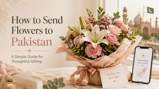 How to Send Flowers to Pakistan? A Simple Guide for Thoughtful Gifting