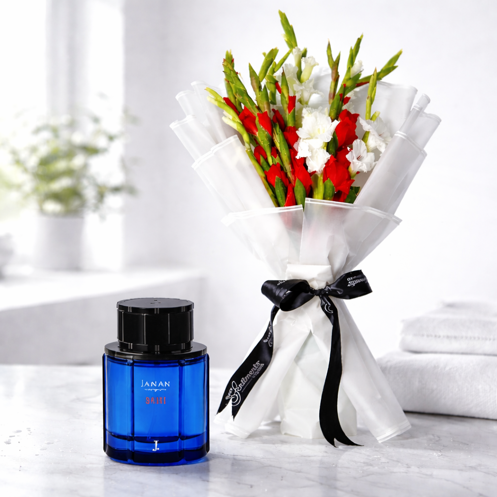 Janan Sports with Simply Bright Bouquet - TCS Sentiments Express