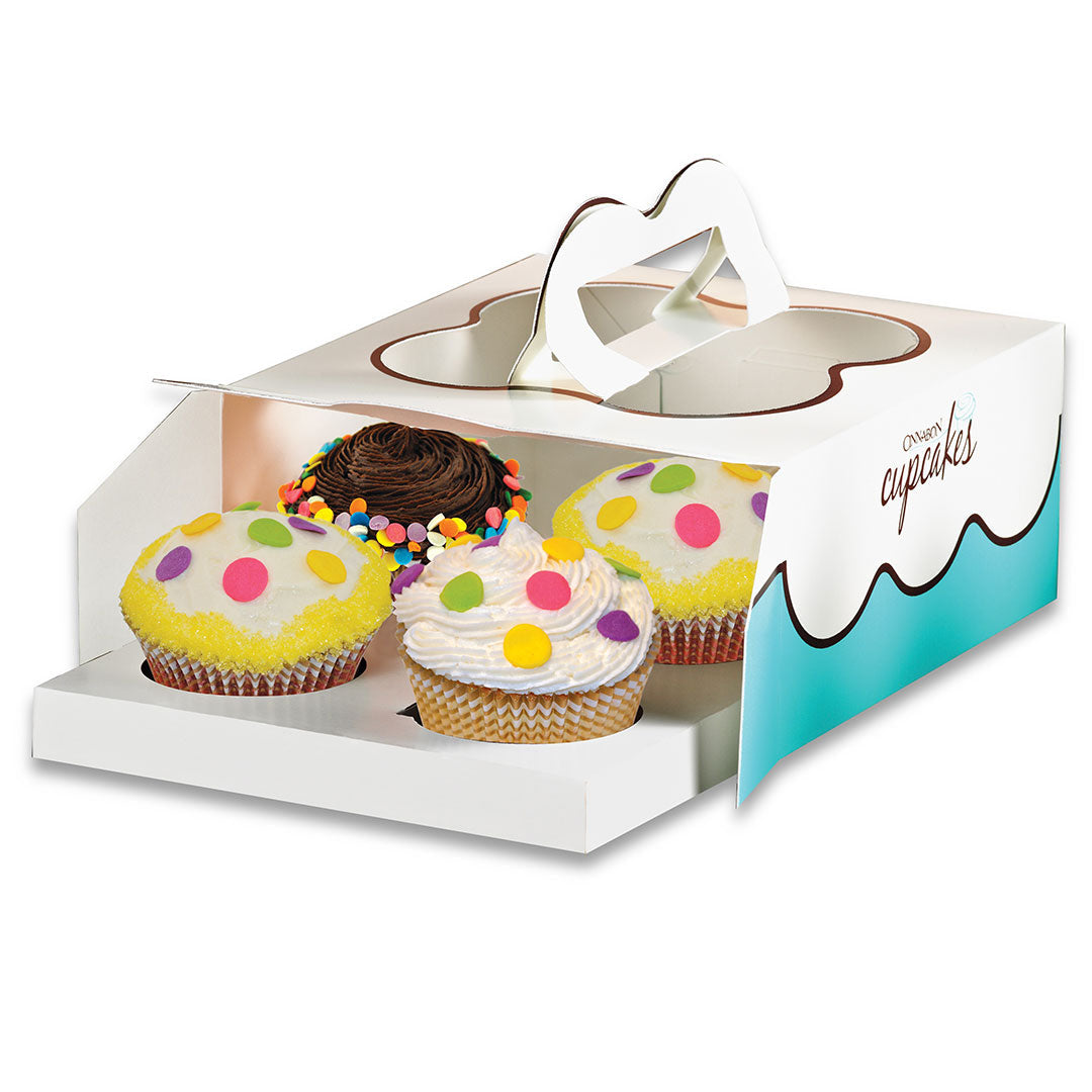 Cupcake Combo - 4 PCS. BOX By Cinnabon - TCS Sentiments Express