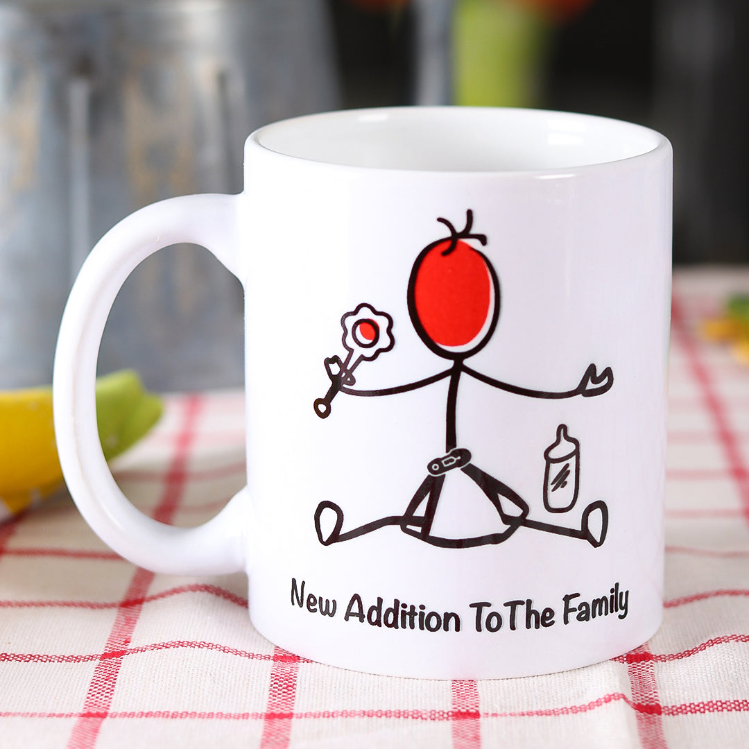 New Addition Mug - TCS Sentiments Express