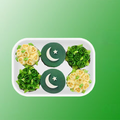 Azadi Mubarak Theme CupCakes