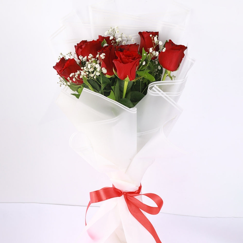 Timeless Treat: Baklawa Mix with Dream Bouquet - TCS SentimentsExpress