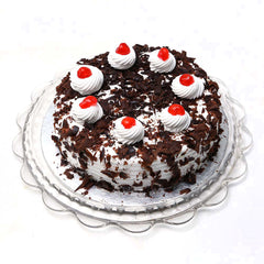 Black Forest Cake 2 lbs & Celebration Bouquet - TCS SentimentsExpress