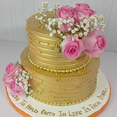 Chic Wedding Cake - 10 Lbs