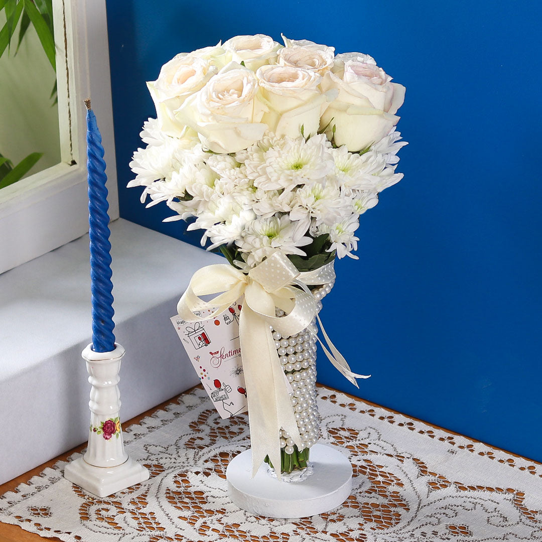 Pearl bouquet - TCS Sentiments Express