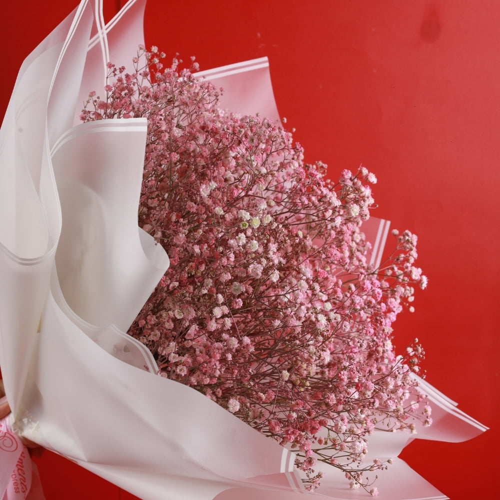 Pink Gypso Sensation Bouquet - TCS SentimentsExpress